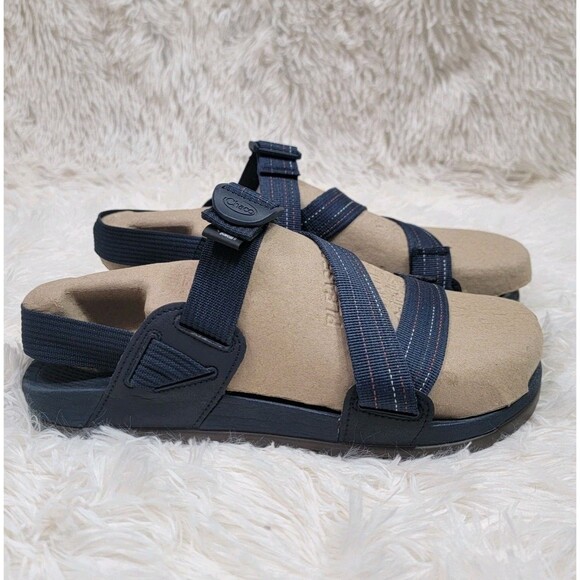 Chaco Lowdown Strappy Active Sandals Mens Size 9 Navy Style JCH107273 Adjustable main image 5